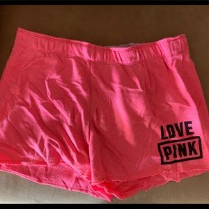 Pink shorts